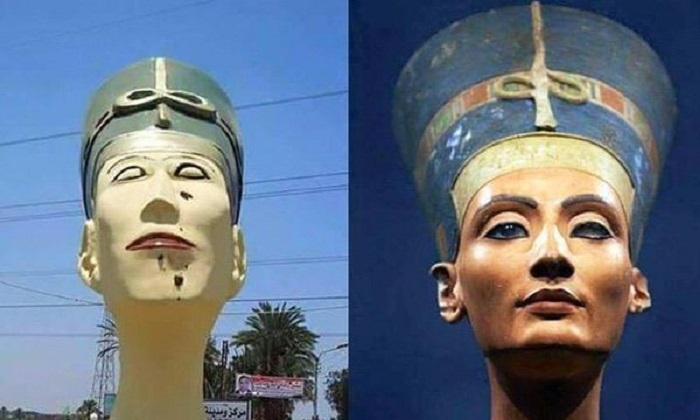 Egypt bans unapproved statues after string of botched jobs 